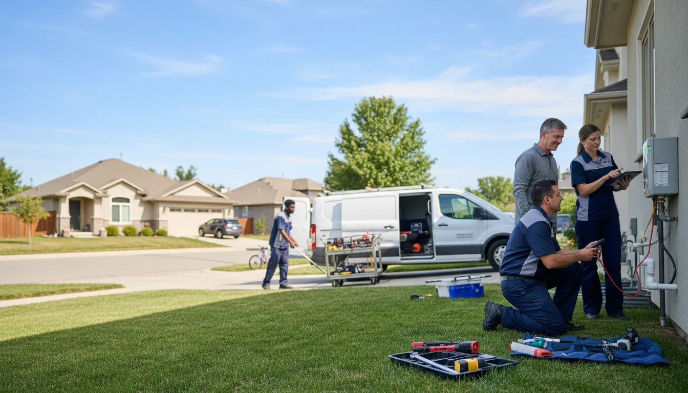Tankless water heater service in Ardmore, TN